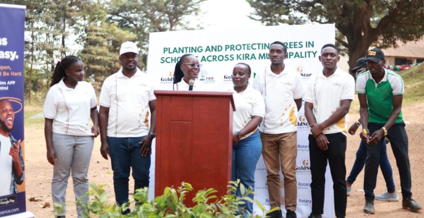 How GoldStar Insurance Turned 30 Candles Into 150 Trees at a Wakiso School