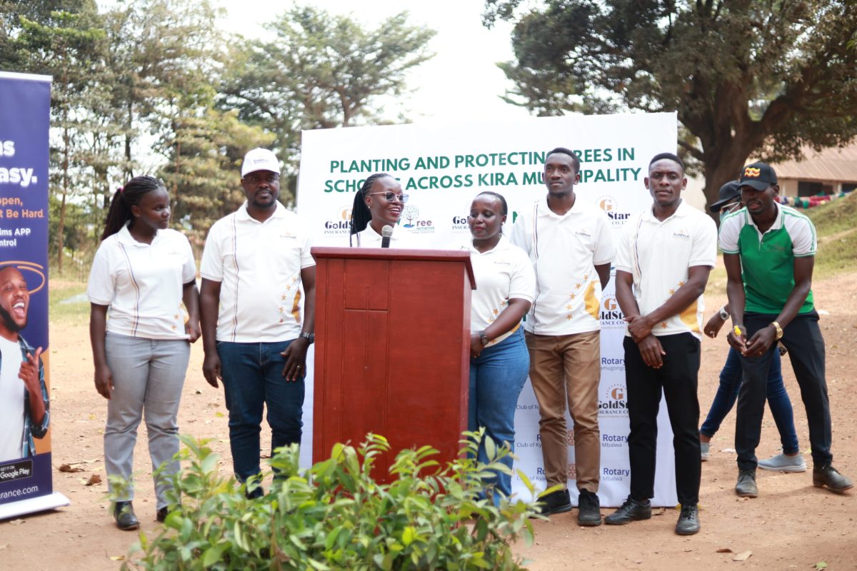 How GoldStar Insurance Turned 30 Candles Into 150 Trees at a Wakiso School
