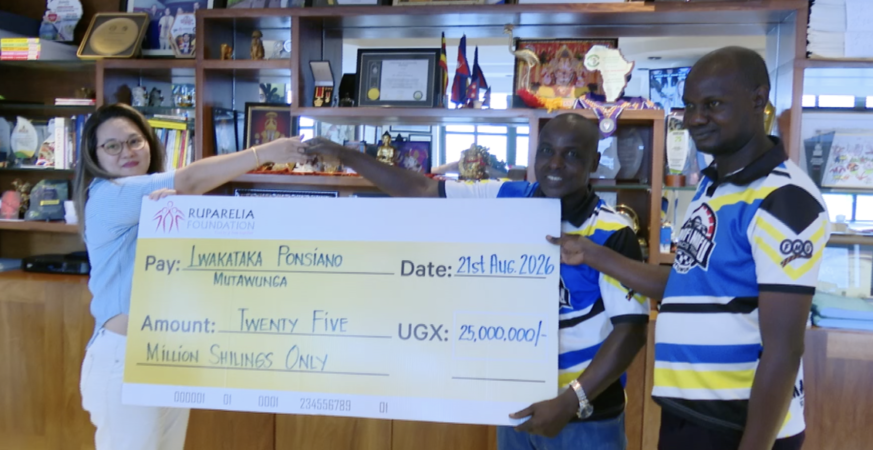 Ruparelia Group Backs Lwakataka's Rally Dream With Shs25 Million Boost