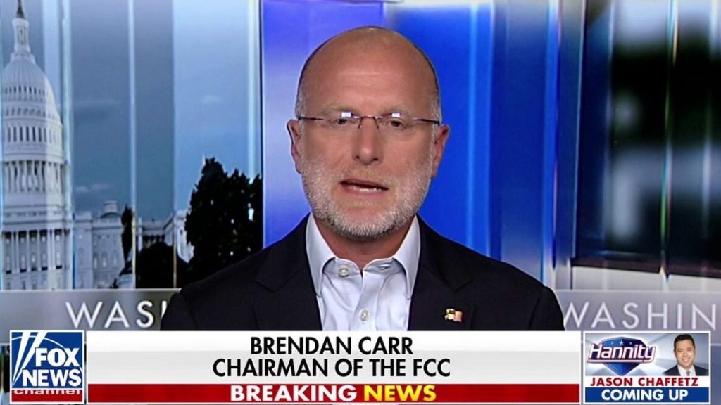 The FCC Chair Who Keeps One Eye on the Airwaves and the Other on the White House 10 The FCC Chair Who Keeps One Eye on the Airwaves and the Other on the White House — FCC, Brendan Carr, Media Regulation