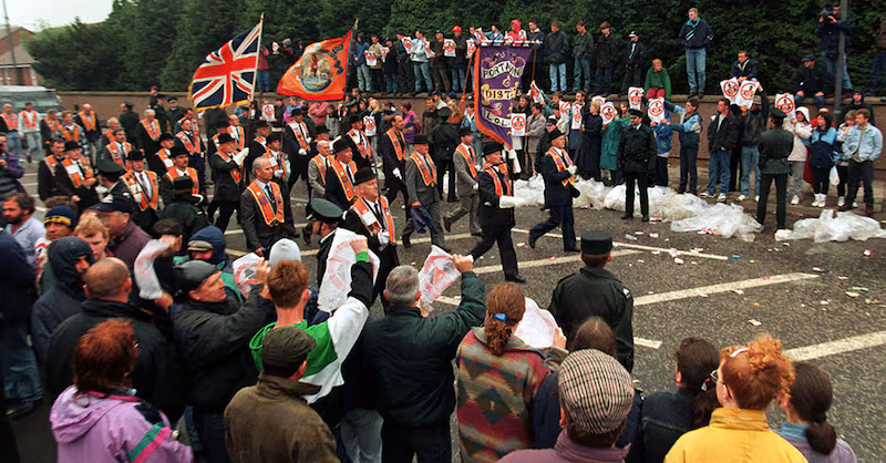 After 28 Years of Silence, the Orange Order is Marching Down Garvaghy Road Again