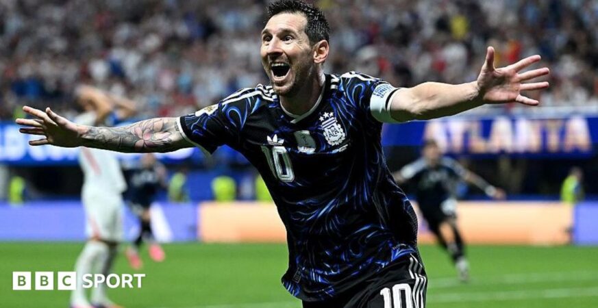 At Minute Ten, Argentina Stops the Clock for Lionel Messi
