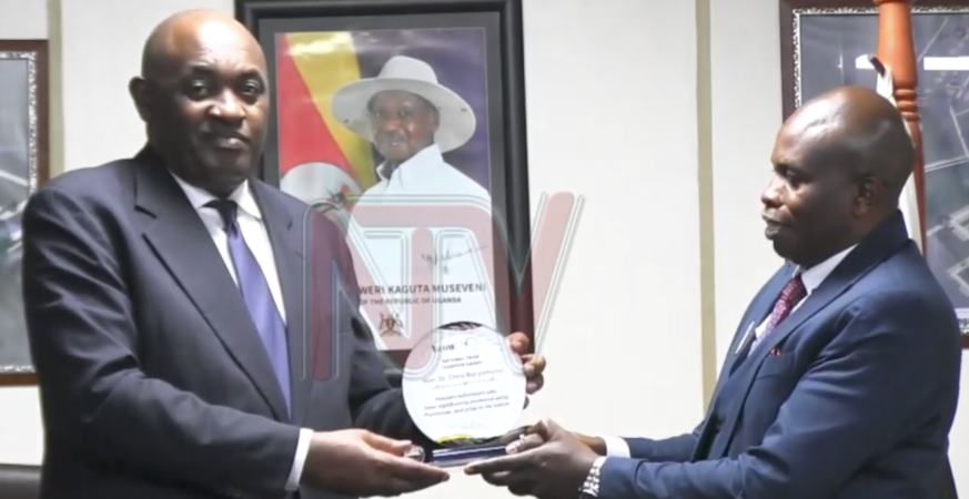 Dr. Chris Baryomunsi Honoured With Global Medal for Communication Leadership During Uganda's Election Period