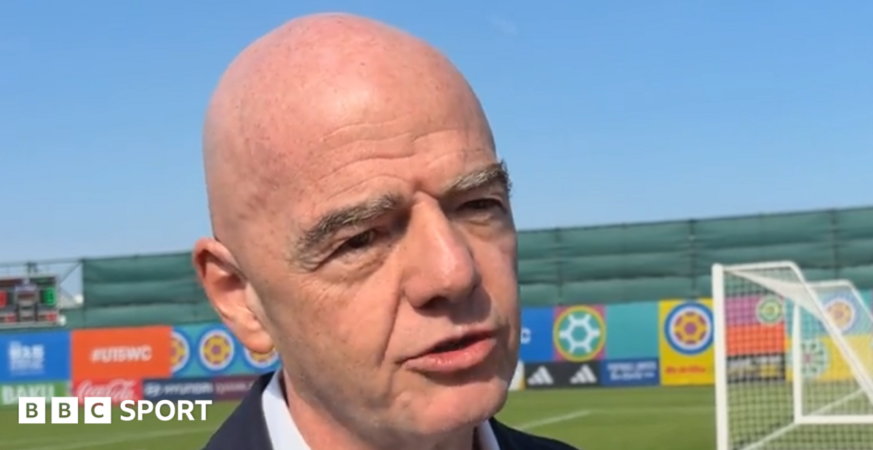 Gianni Infantino Laughs Off Resignation Talk and Says Football Is Firmly Behind Him