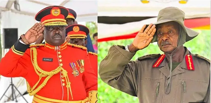 Uganda's Military Intelligence Gets a New Boss as Muhoozi Moves Fast Against an Alleged Rebel Threat 9 Uganda's Military Intelligence Gets a New Boss as Muhoozi Moves Fast Against an Alleged Rebel Threat — Muhoozi Kainerugaba, UPDF, Peter Elwelu